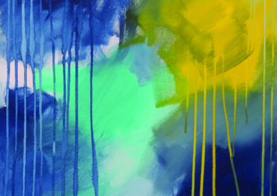 Framed A3 Fine Art (Giclee) Print by South Australian artist Charlie Albright from Moments by Charlie. Artwork titled River Flow 1.